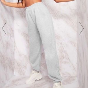 Basic Cuffed Hem Sweatpants/ Joggers